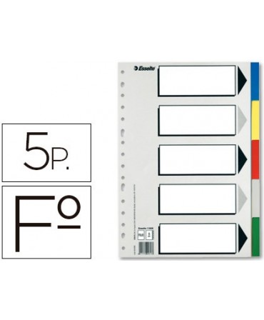 PAPELNOR, S.L.  CARPETA CLASIFICADORA LIDERPAPEL 12 DEPARTAMENTOS FOLIO  PROLONGADO CARTON FORRADO NEGRA