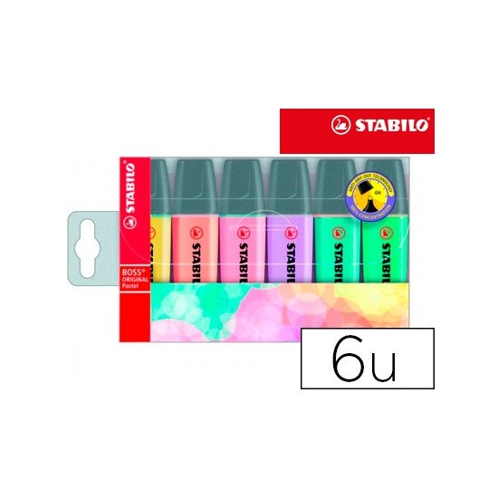 Rotuladores Stabilo Pastel - Pack de 4