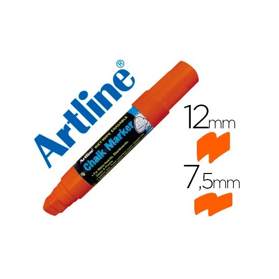 Estado compañero Promesa ROTULADOR ARTLINE PIZARRA VERDE NEGRA EPW-12 MM COLOR NARANJA