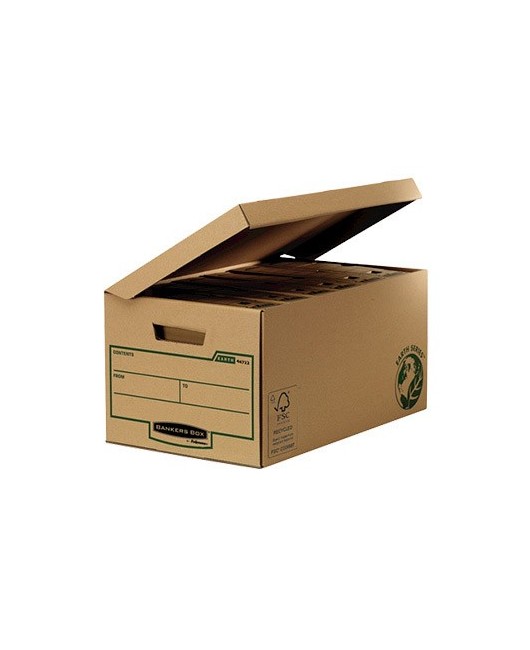 CAJON FELLOWES CARTON RECICLADO PARA ALMACENAMIENTO DE ARCHIVADORES