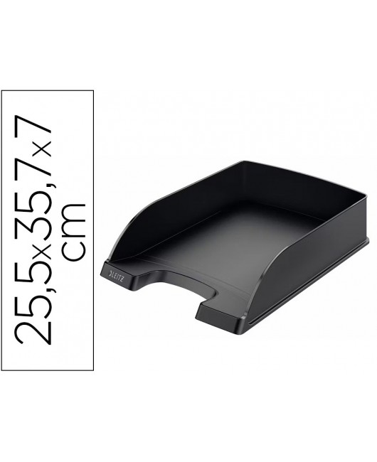 BANDEJA SOBREMESA PLASTICO LEITZ RECYCLE NEGRO 255X357X70 MM