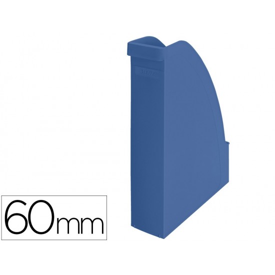 REVISTERO LEITZ RECYCLE PLASTICO LOMO 60 MM AZUL 78X308X278 MM REVISTERO LEITZ RECYCLE PLASTICO LOMO 60 MM AZUL 78X308X278 MM