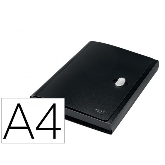 CARPETA LEITZ RECYCLE CLASIFICADOR FUELLE POLIPROPILENO 5+1 COMPARTIMENTOS DIN A4 NEGRO CARPETA LEITZ RECYCLE CLASIFICADOR FUELLE POLIPROPILENO 5+1 COMPARTIMENTOS DIN A4 NEGRO