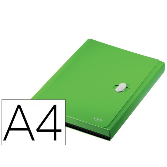 CARPETA LEITZ RECYCLE CLASIFICADOR FUELLE POLIPROPILENO 5+1 COMPARTIMENTOS DIN A4 VERDE CARPETA LEITZ RECYCLE CLASIFICADOR FUELLE POLIPROPILENO 5+1 COMPARTIMENTOS DIN A4 VERDE