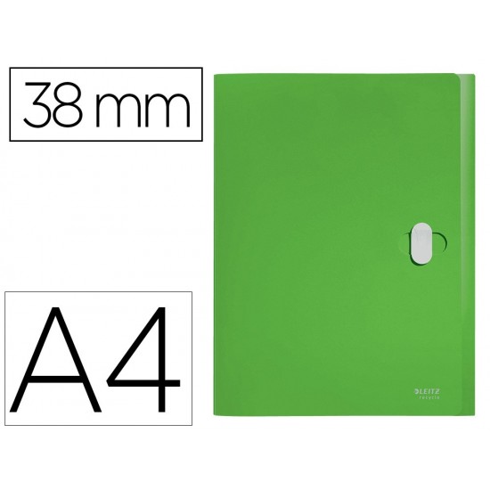 CARPETA DE PROYECTOS LEITZ RECYCLE DIN A4 POLIPROPILENO LOMO 38 MM VERDE CARPETA DE PROYECTOS LEITZ RECYCLE DIN A4 POLIPROPILENO LOMO 38 MM VERDE
