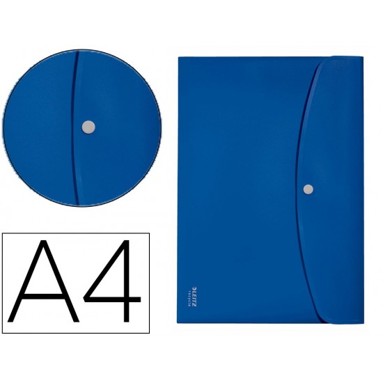 CARPETA LEITZ RECYCLE PORTADOCUMENTOS BROCHE DIN A4 POLIPROPILENO AZUL CARPETA LEITZ RECYCLE PORTADOCUMENTOS BROCHE DIN A4 POLIPROPILENO AZUL