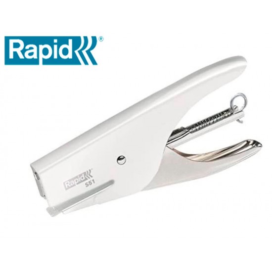 GRAPADORA RAPID DE TENAZA S51 METALICA CAPACIDAD DE GRAPADO 15 HOJAS USA GRAPAS 21/4 CROMADA GRAPADORA RAPID DE TENAZA S51 METALICA CAPACIDAD DE GRAPADO 15 HOJAS USA GRAPAS 21/4 CROMADA