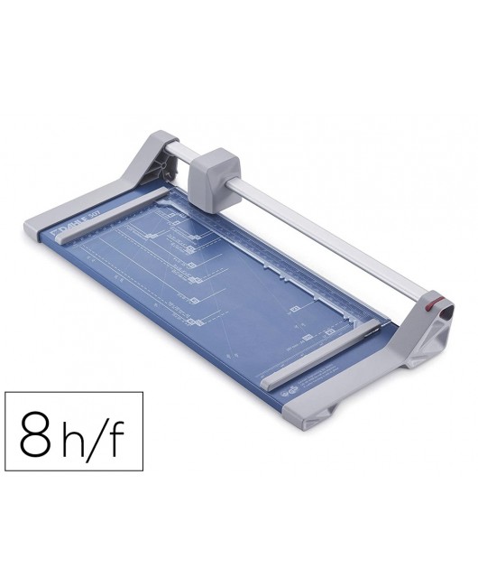 CIZALLA DE RODILLO DAHLE 507 CON BASE METALICA DIN A4 CAPACIDAD DE CORTE 8 HOJAS