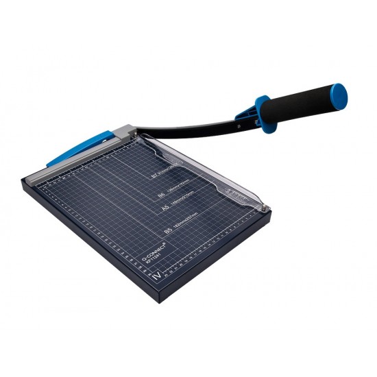 CIZALLA Q-CONNECT METALICA DE PALANCA A4 CAPACIDAD CORTE 10 HOJAS CIZALLA Q-CONNECT METALICA DE PALANCA A4 CAPACIDAD CORTE 10 HOJAS