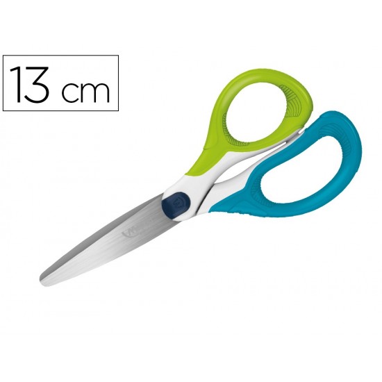 TIJERA ESCOLAR MAPED SENSOFT ASIMETRICA 13 CM TIJERA ESCOLAR MAPED SENSOFT ASIMETRICA 13 CM