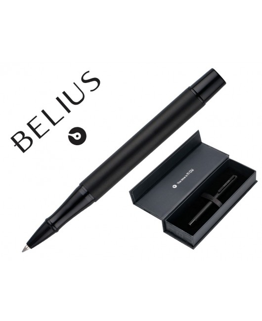 ROLLER BELIUS UNSTOPPABLE COLOR NEGRO TINTA NEGRA CAJA DE DISEÑO