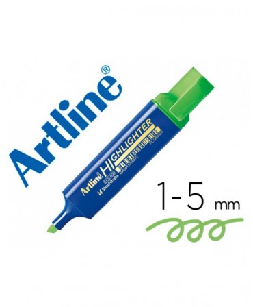 Rotulador Artline permanente EK-109 NEGRO punta biselada