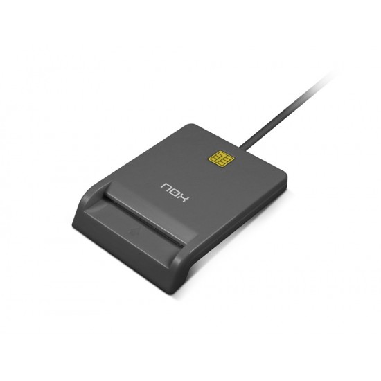 LECTOR DE TARJETAS INTELIGENTES NOX USB 2.0 COLOR NEGRO LECTOR DE TARJETAS INTELIGENTES NOX USB 2.0 COLOR NEGRO