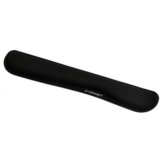 REPOSAMUÑECAS Q-CONNECT MEMORY FOAM PARA TECLADO COLOR NEGRO 460X85X25 MM REPOSAMUÑECAS Q-CONNECT MEMORY FOAM PARA TECLADO COLOR NEGRO 460X85X25 MM