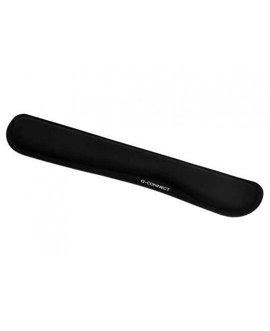 REPOSAMUÑECAS Q-CONNECT MEMORY FOAM PARA TECLADO COLOR NEGRO 460X85X25 MM