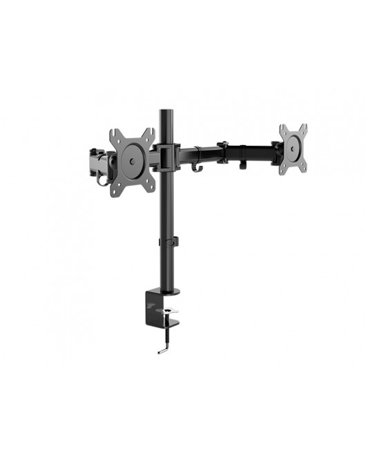 SOPORTE NOX PARA MONITOR LITE STAND 13"/27" DUAL VESA ALTURA MAXIMA 600 MM HASTA 8 KG COLOR NEGRO