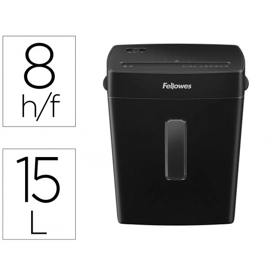 DESTRUCTORA DE DOCUMENTOS FELLOWES P-42C CAPACIDAD 8H SEGURIDAD P4 GRAPAS Y TARJETAS PAPELERA 15 L DESTRUCTORA DE DOCUMENTOS FELLOWES P-42C CAPACIDAD 8H SEGURIDAD P4 GRAPAS Y TARJETAS PAPELERA 15 L