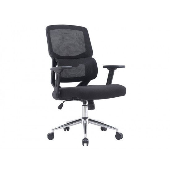 SILLA Q-CONNECT OFICINA LUCCA MALLA BASE METALICA ALT MAX 1090 ANC 700 PROF 650 RUEDAS PREMIUM COLOR NEGRO SILLA Q-CONNECT OFICINA LUCCA MALLA BASE METALICA ALT MAX 1090 ANC 700 PROF 650 RUEDAS PREMIUM COLOR NEGRO