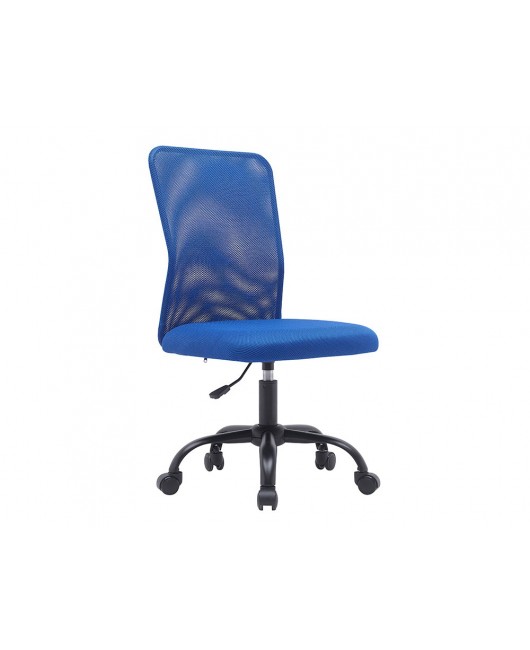 SILLA Q-CONNECT OFICINA PARMA MALLA SIN REPOSABRAZOS ALT MAX 990 ANC 480 PROF 590 COLOR AZUL