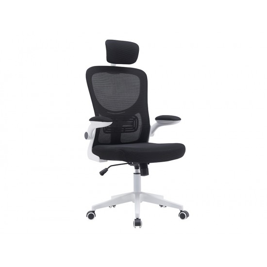 SILLA Q-CONNECT ERGONOMICA PAL ERMO MALLA BASE NYLON ALT MAX 1300 ANC 610 PROF 600 RUEDAS PREMIUM COLOR BLANCO NEGRO SILLA Q-CONNECT ERGONOMICA PAL ERMO MALLA BASE NYLON ALT MAX 1300 ANC 610 PROF 600 RUEDAS PREMIUM COLOR BLANCO NEGRO