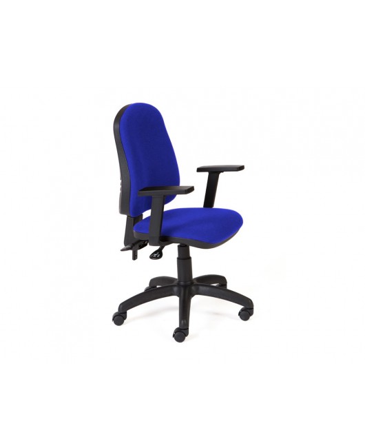 SILLA ROCADA DIRECCION SISTEMA ASINCRO CON BRAZOS COLOR AZUL