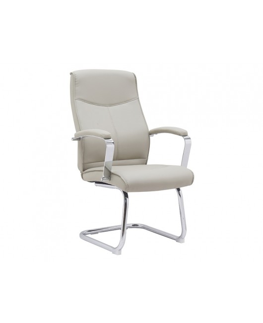 SILLA Q-CONNECT ESCRITORIO MOD ENA SIMIL PIEL BASE METALICA ALT MAX 1050 ANC 630 PROF 650 COLOR GRIS