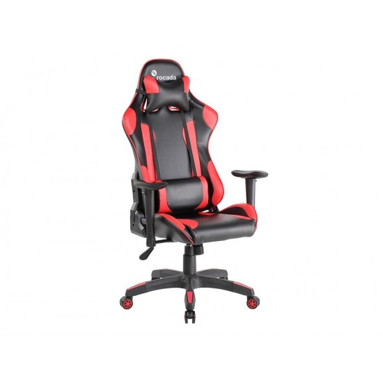SILLA ROCADA GAMING PROFESIONAL CON BRAZO REGULABLES MECANISMO BASCULANTE SIMILPIEL SILLA ROCADA GAMING PROFESIONAL CON BRAZO REGULABLES MECANISMO BASCULANTE SIMILPIEL