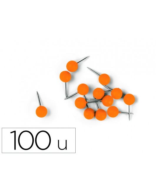 AGUJA SEÑALIZADORA NOBO 6 X 13 MM NARANJA CAJA DE 100 UNIDADES