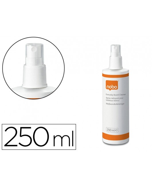 LIMPIADOR DE PIZARRA BLANCA NOBO BOTE PULVERIZADOR DE 250 ML