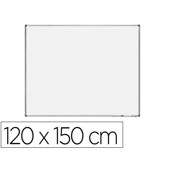 PIZARRA BLANCA ROCADA LACADA MAGNETICA MARCO ALUMINIO CON CANTONERAS 120X150 CM PIZARRA BLANCA ROCADA LACADA MAGNETICA MARCO ALUMINIO CON CANTONERAS 120X150 CM
