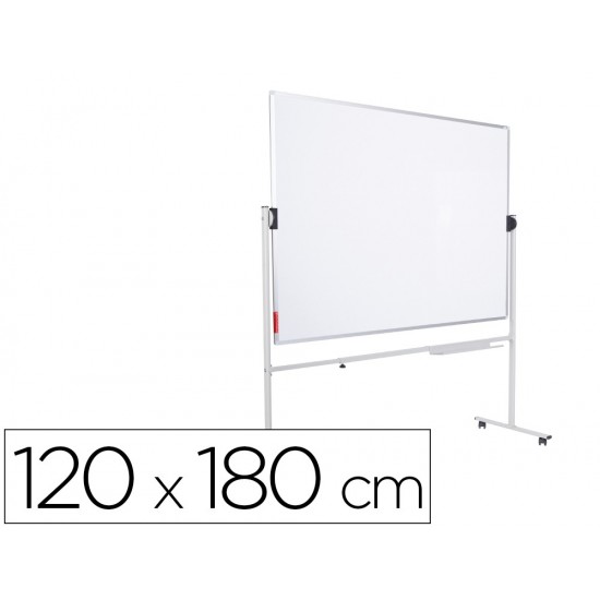 PIZARRA BLANCA ROCADA ACERO VITRIFICADO MAGNETICO MARCO ALUMINIO DOBLE CARA VOLTEABLE 120X180 CM PIZARRA BLANCA ROCADA ACERO VITRIFICADO MAGNETICO MARCO ALUMINIO DOBLE CARA VOLTEABLE 120X180 CM