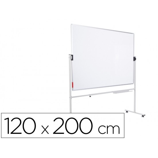 PIZARRA BLANCA ROCADA ACERO VITRIFICADO MAGNETICO MARCO ALUMINIO DOBLE CARA VOLTEABLE 120X200 CM PIZARRA BLANCA ROCADA ACERO VITRIFICADO MAGNETICO MARCO ALUMINIO DOBLE CARA VOLTEABLE 120X200 CM