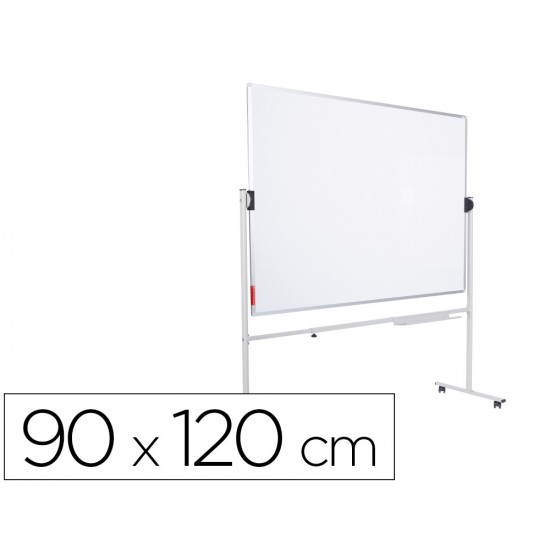 PIZARRA BLANCA ROCADA ACERO VITRIFICADO MAGNETICO MARCO ALUMINIO DOBLE CARA VOLTEABLE 90X120 CM PIZARRA BLANCA ROCADA ACERO VITRIFICADO MAGNETICO MARCO ALUMINIO DOBLE CARA VOLTEABLE 90X120 CM