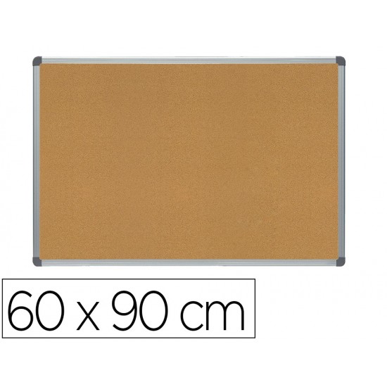 PIZARRA CORCHO ROCADA MARCO ALUMINIO CON CANTONERAS 60X90 CM PIZARRA CORCHO ROCADA MARCO ALUMINIO CON CANTONERAS 60X90 CM