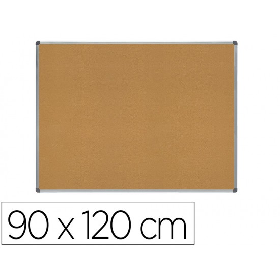 PIZARRA CORCHO ROCADA MARCO ALUMINIO CON CANTONERAS 90X120 CM PIZARRA CORCHO ROCADA MARCO ALUMINIO CON CANTONERAS 90X120 CM