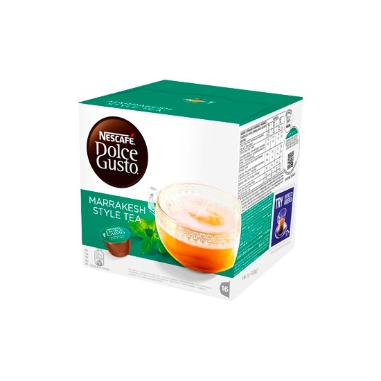 TE DOLCE GUSTO MARRAKESH MONODOSIS CAJA DE 16 UNIDADES TE DOLCE GUSTO MARRAKESH MONODOSIS CAJA DE 16 UNIDADES