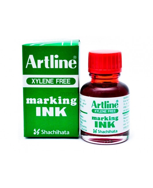 TINTA ROTULADOR ARTLINE ESK-20 ROJO BOTE 20 CC SIN XILENO