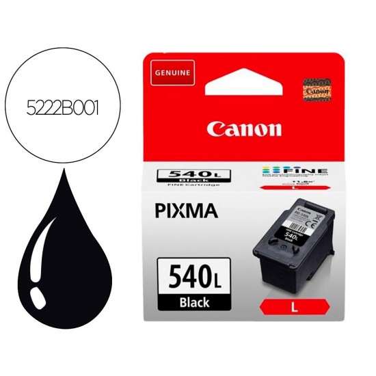 INK-JET CANON PG-540L NEGRO ALTA CAPACIDAD 600 PAG