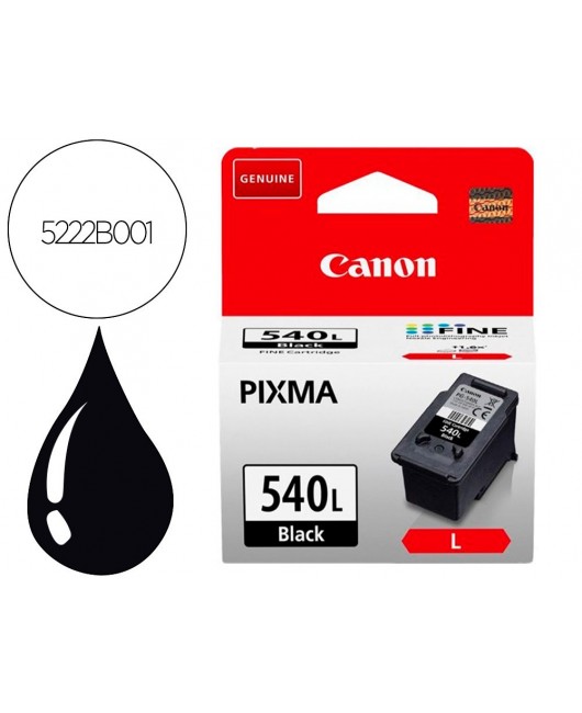 INK-JET CANON PG-540L NEGRO ALTA CAPACIDAD 600 PAG