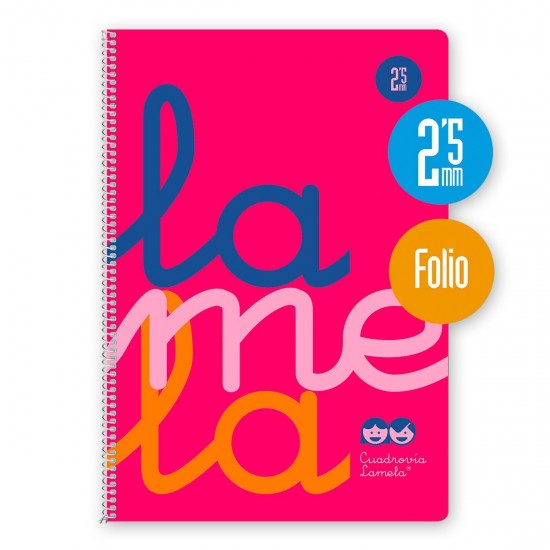 Cuaderno espiral Folio 80 hojas