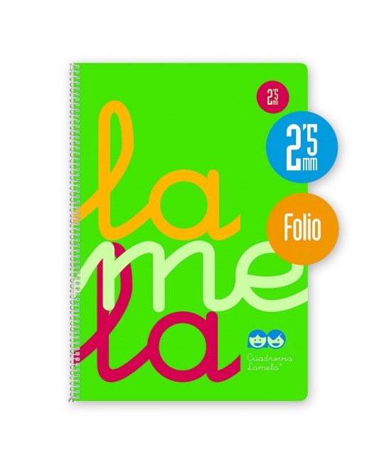 Cuaderno espiral Folio 80 hojas