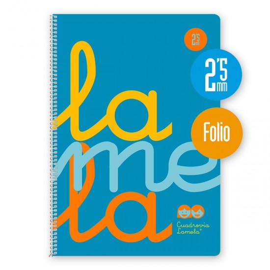 Cuaderno espiral Folio 80 hojas