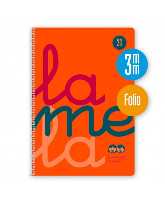 Cuaderno espiral Folio 80 hojas