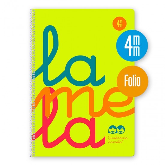 Cuaderno espiral Folio 80 hojas