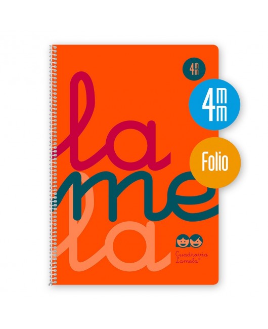 Cuaderno espiral Folio 80 hojas