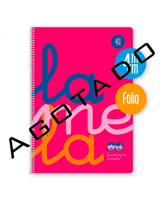 Cuaderno espiral Folio 80 hojas