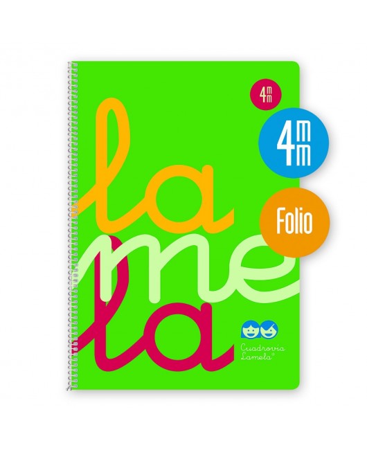 Cuaderno espiral Folio 80 hojas