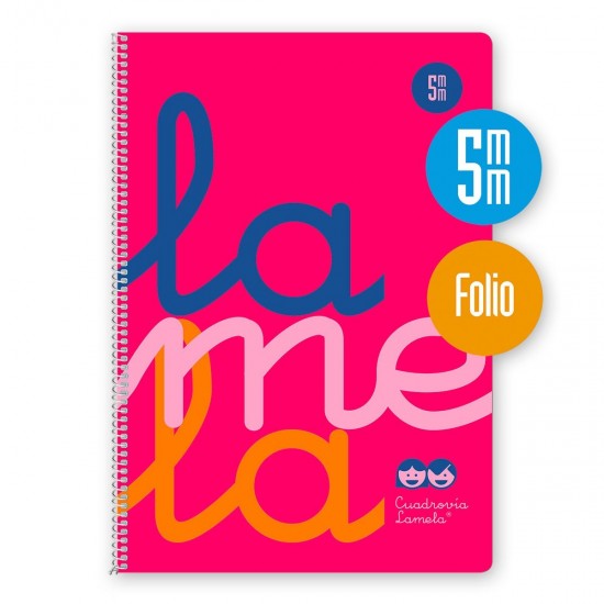 Cuaderno espiral Folio 80 hojas