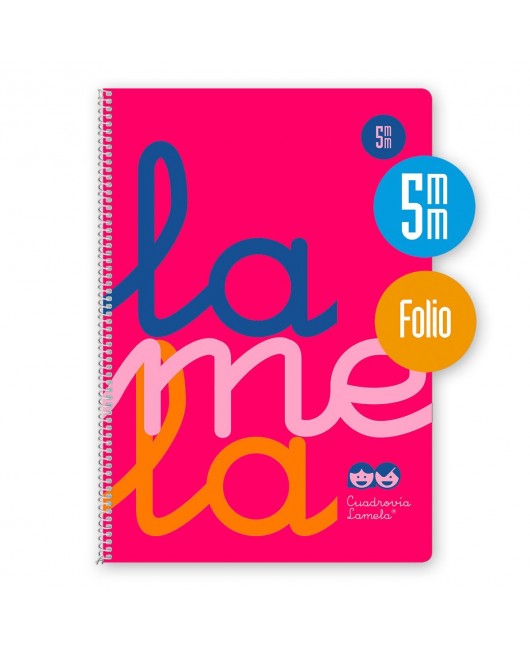 Cuaderno espiral Folio 80 hojas