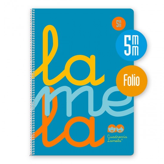 Cuaderno espiral Folio 80 hojas